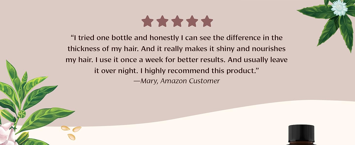 healthy hair oil