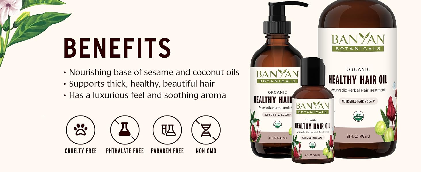 healthy hair oil