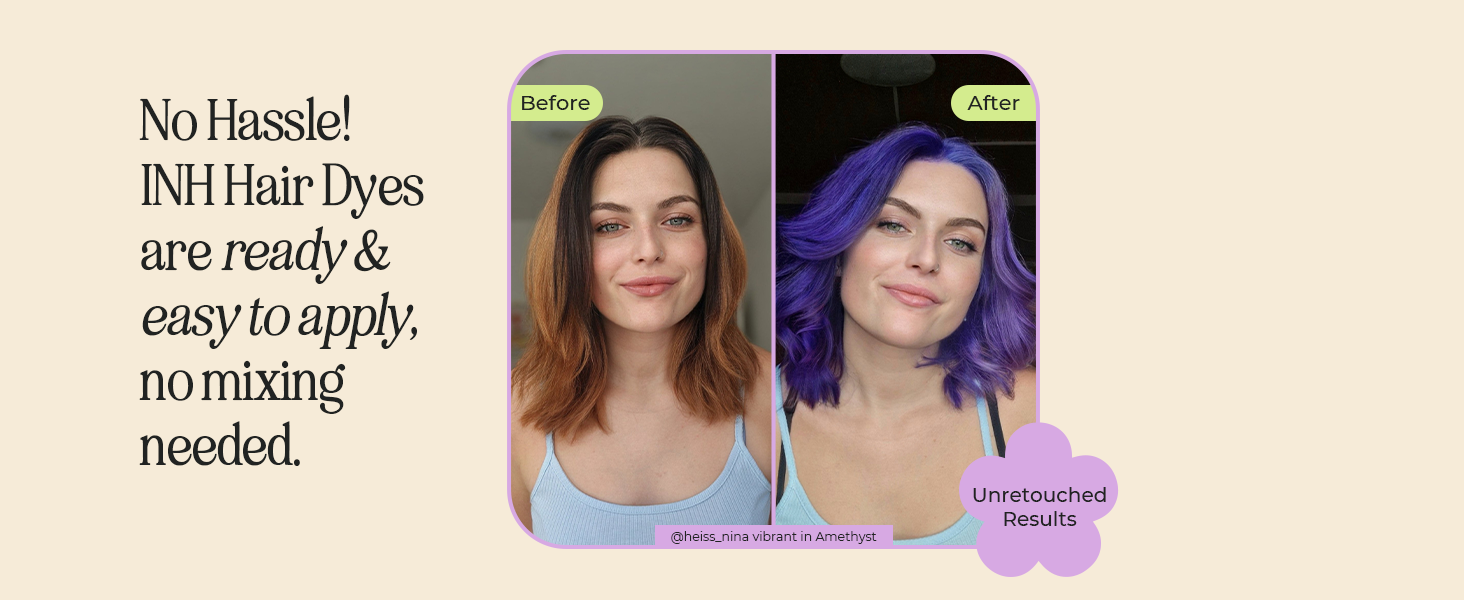 depositing conditioner temporary hair color women blue pink dye semi permanent natural vegan vivid