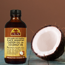 Black Jamaican Castor Oil With Coconut Oil