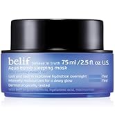 belif Vitamin E Jelly Overnight Mask – Hydrating & Plumping Face Moisturizer with Red Algae & Joj...