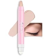 Kaely 2in1 Cream Eye Shadow Brightener Sticks for Eyes, Pencil Eyeshadow Applicator Stick Waterpr...