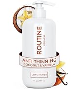 Routine Wellness Conditioner for Thinning Hair - Clinically Proven DHT Blocker to Reduce Hair Los...