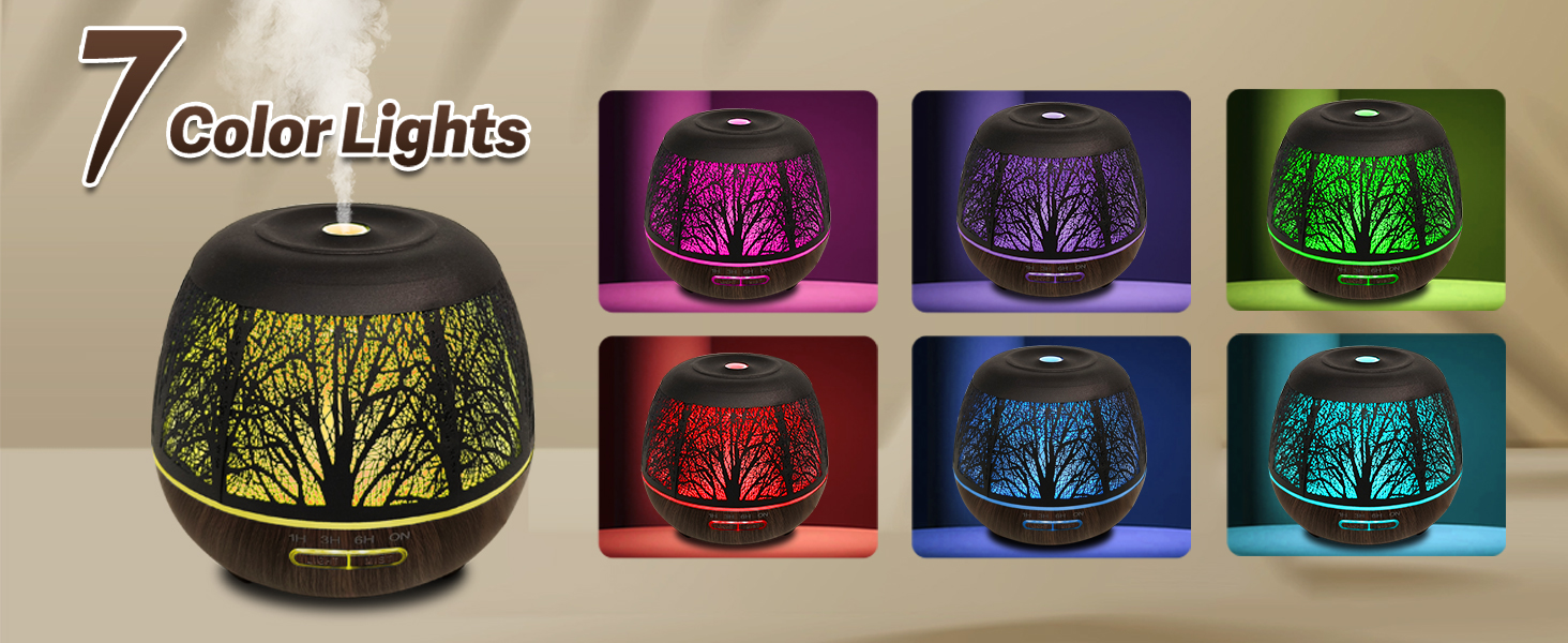 7 color light