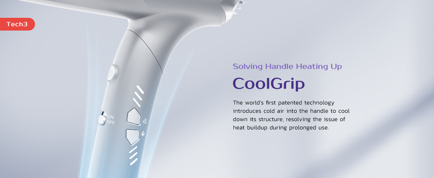 Cool Grip hair dryer