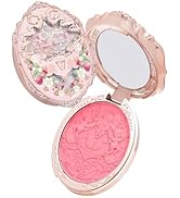 Flower Knows Strawberry Rococo Embossed Blush;Pink Matte Finish;Buildable & Blendable Powder Blus...