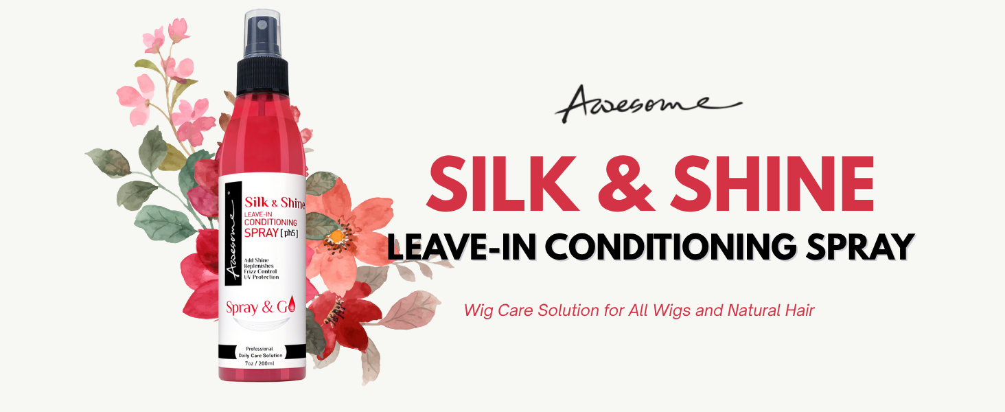 SILK AND SHINE LEAVE IN CONDITIONING SPRAY