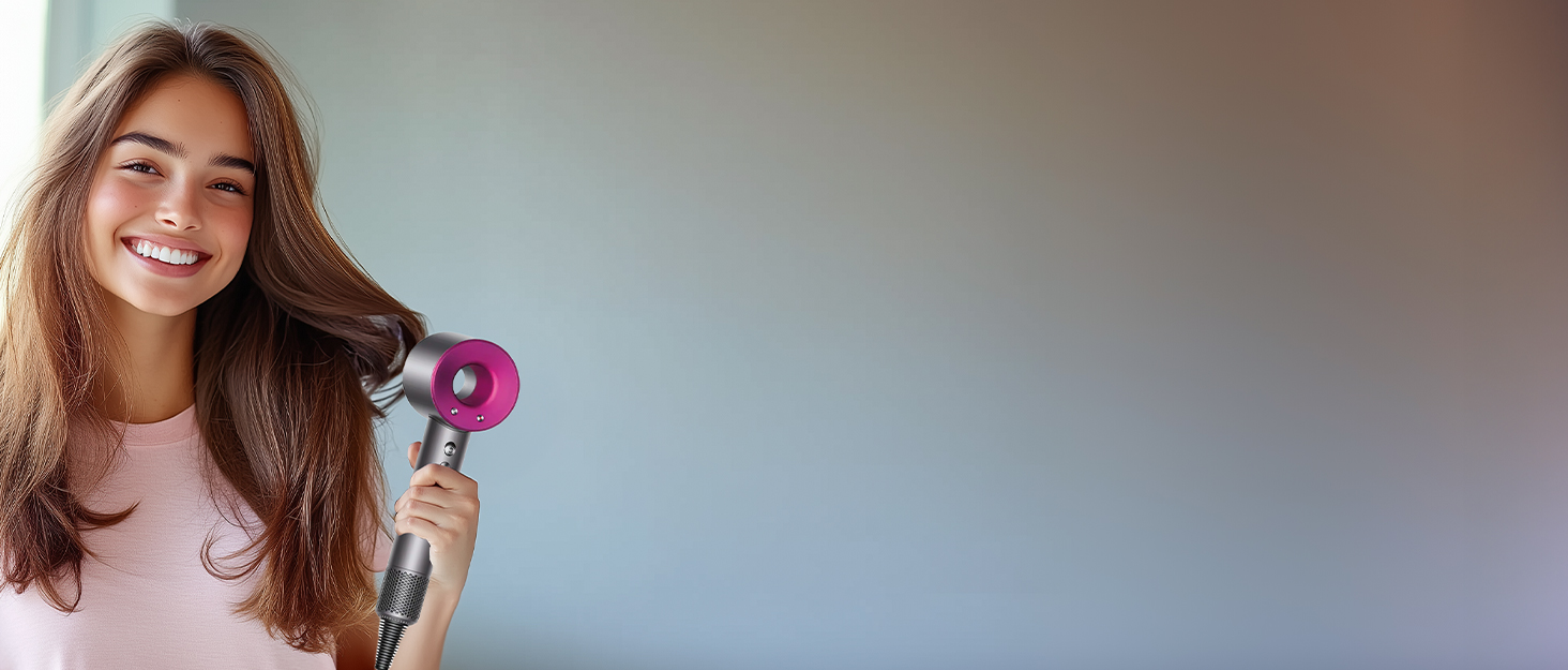Holder for dyson hair dryer