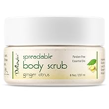 Dead Sea salt body scrub, exfoliator, bath scrub, dry skin, organic skin care, body polish, scrub