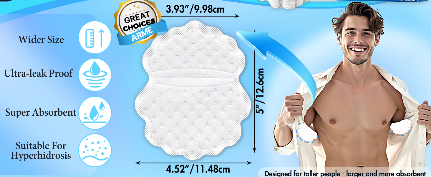 underarm sweat pads
