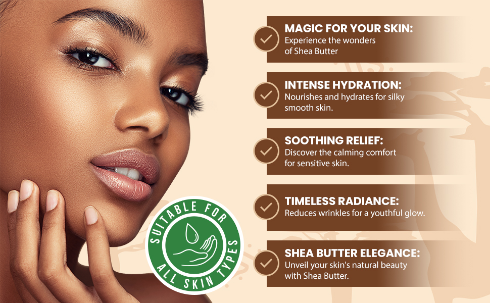 African Shea Butter for Skin 
