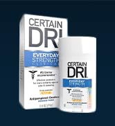 Certain Dri Everyday Strength Clinical Antiperspirant Solid Deodorant, Hyperhidrosis Treatment fo...