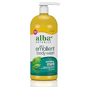 sparkling mint body wash