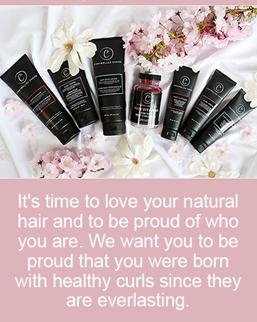 Controlled Chaos As Seen on Shark Tank Curl Defining Cream for All Hair Types to Add Smoothness a...
