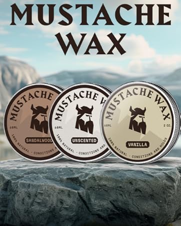 mustache wax