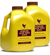 Forever Living - Forever Aloe Vera Juice - Lemon Lime Flavor - Pure Inner Leaf Gel Drink for Dige...