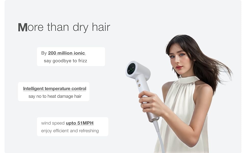 more than dry hair