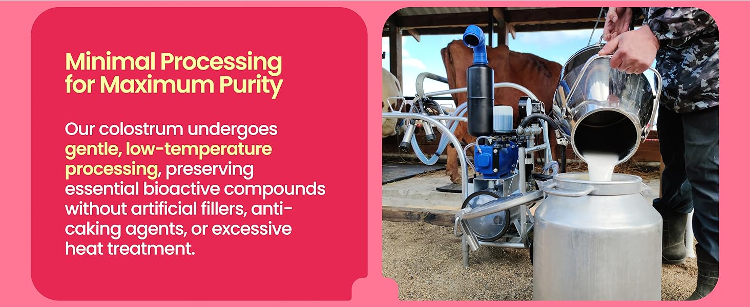 Minimal Processing for Maximim Purity
