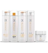 GK HAIR Global Keratin The Best Kit (33.8 Fl Oz/1000ml) Smoothing Keratin Hair Treatment Professi...