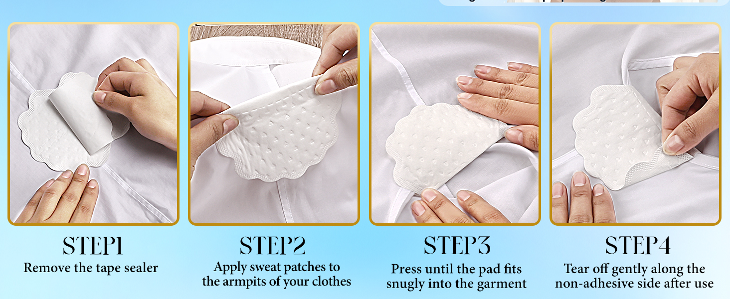 underarm sweat pads