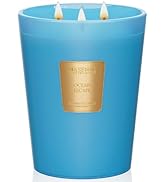 M&SENSE Ocean Escape Scented Candle 35oz 150H Burn Time Long Lasting, 3-Wick Natural Aromatherapy...