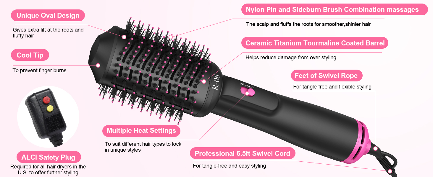 hair dryer brush