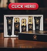 Beverly Hills Polo Club BHPC Cologne 5 Piece Gift Set for Men | Eau de Toillete, Deodorant, Showe...