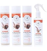 NaturAll Wash and Go Sea Moss and Chebe Bundle - Complete Hair Care System for Nourished and Styl...