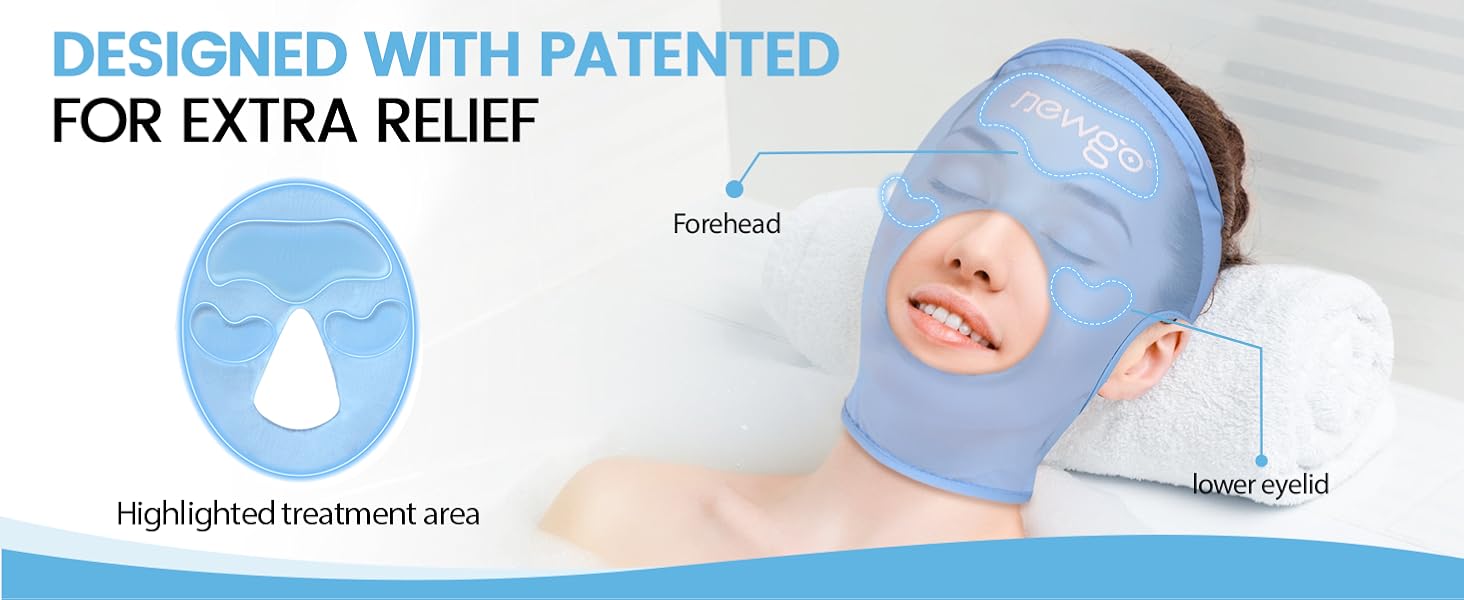 Full Facial Gel Sleep Mask