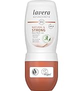 lavera Natural & Strong Deo Roll-On 48h - vegan - natural cosmetics - with organic ginseng & natu...