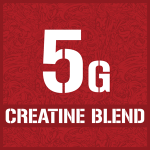 Rich Piana 5% Nutrition CreaTEN Multi Creatine Blend | Flavored Creatine Powder Muscle Gain Power