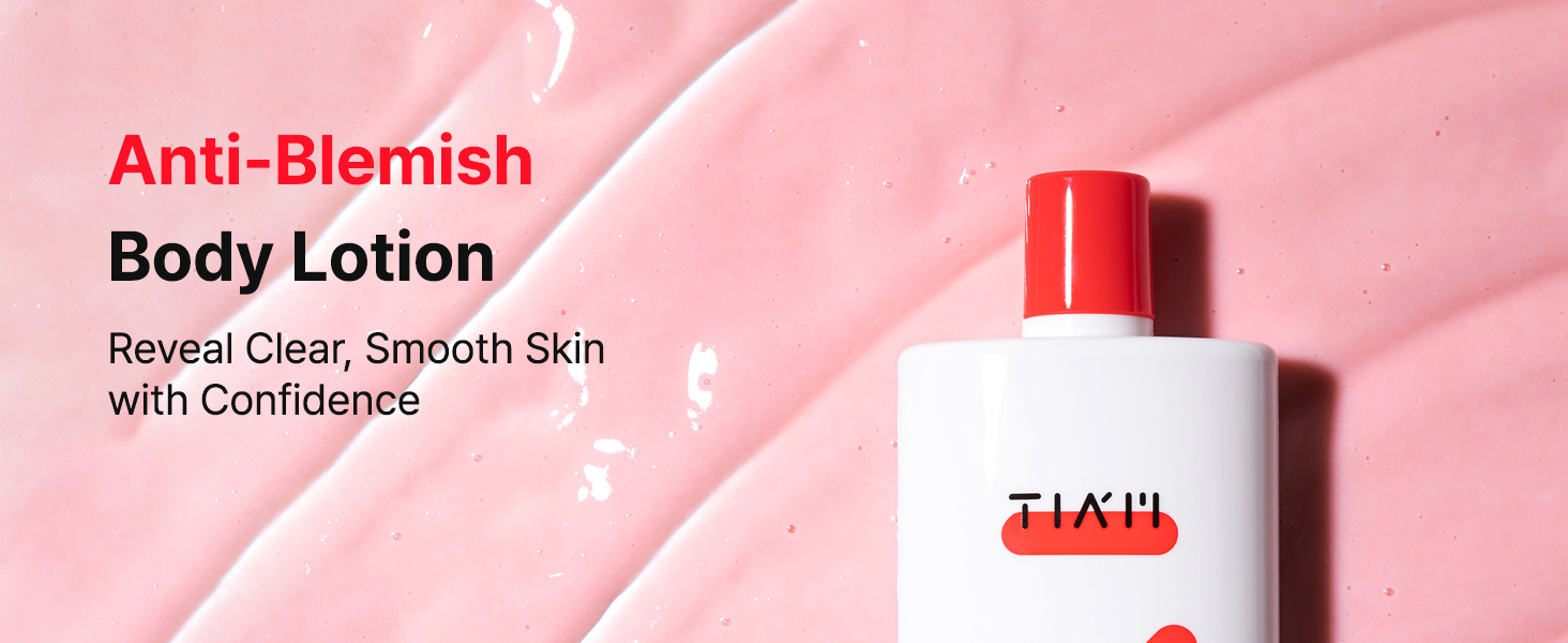 TIAM, Korean Skin Care, Bacne