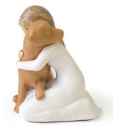 Lnrkai Angel Dog Figurines, Dog Gifts for Dog Lovers, Resin Joyful Friendship Memorial Gifts for ...