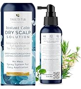 Tree To Tub Dry Scalp Spray - Intensive Scalp Moisturizer for Men & Women - Tea Tree Leave in Sca...