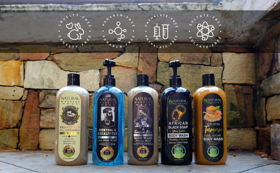 Natural Wunderz body wash