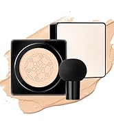 Ursoulney Air Cushion CC Cream - Long-Lasting Brightening Mushroom Head BB Cream Foundation for F...