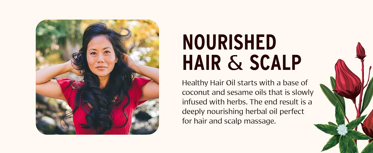 healthy hair oil