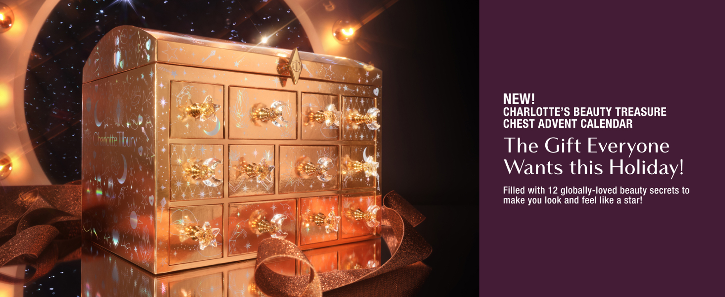 charlotte tilbury's treasure chest advent calendar
