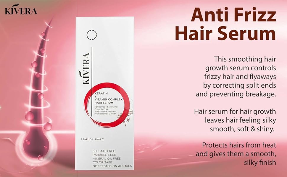 anti frizz hair products hair serum for hair growth