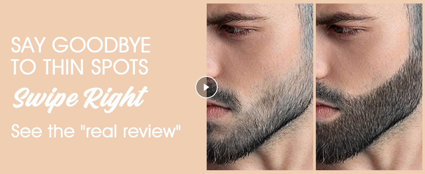 beard enhancement spray for men