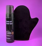 b.tan Darker Self Tanner Kit | Fall In Love at First Tan Bundle - Darker Self Tan Mousse with Sel...