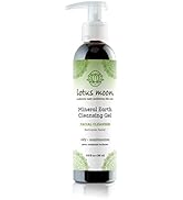 All natural black soap face cleansing gel for oily, acne-prone, breakouts, hormonal, anti-aging