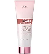 AZURE Rose & Witch Hazel Purifying Facial Cleanser - Toning & Moisturizing | Removes Dirt, Makeup...