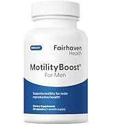 Fairhaven Health MotilityBoost for Men | Prenatal Male Fertility Supplement for Motility Strength...