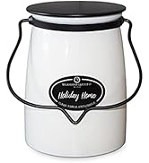 Milkhouse Candle Company, Holiday Home, Creamery Collection, Scented Soy Candle: Butter Jar Candl...