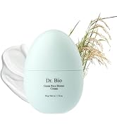Dr.Bio Green Rice Biome Cream with Probiotic, Lightweight Hydrating Cream, Reduce Dark Spots, Tre...