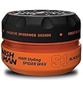 Nishman Hair Styling Series (S1 BlackWidow Spider Wax, 150ml)
