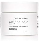 OVERTONE Haircare The Remedy for Fine Hair Colorless Hydrating Mask with Shea Butter & Coconut Oi...