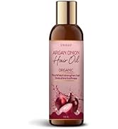 Unisaif Argan Onion Hair Care Oil - Organic Chemical Free Hair Oil for Dry Damaged Hair and Growt...