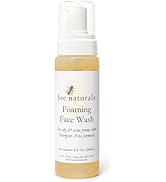 Bee Naturals Self Foaming Face Wash - Light, Foamy Cleanser for Oily & Troubled Skin - Soothes In...